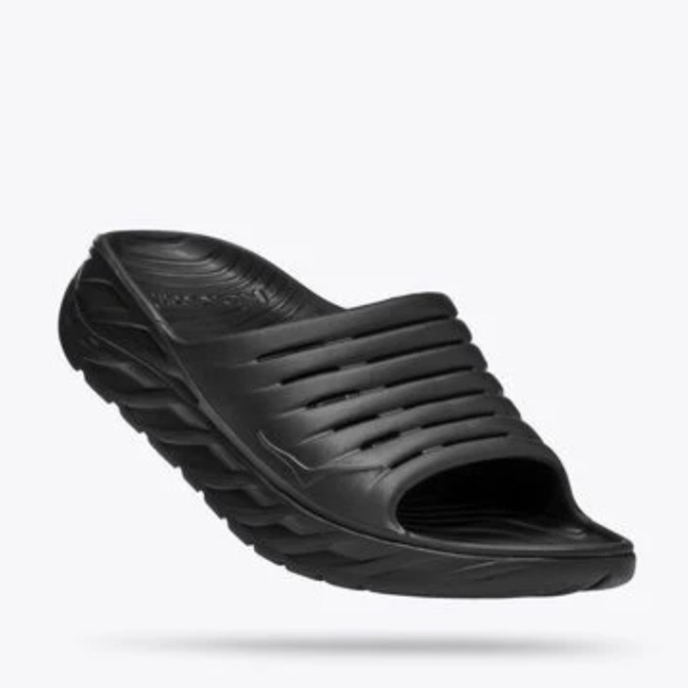 Hoka Black Slide Sandal